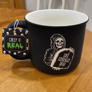 NWT.  Sunday Morning Ceramics, 20 oz., ceramic mug.